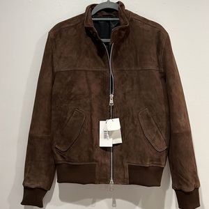 AMI Paris Mens suede jacket
